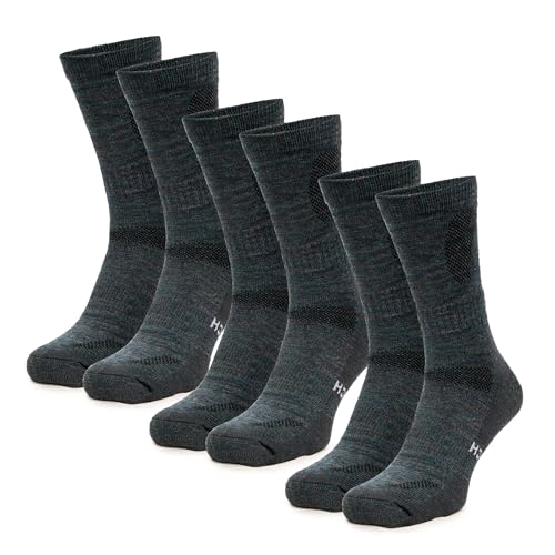 Image of Merino.tech Merino Wool Socks for Women And Men - Merino Wool Hiking Socks Crew Style