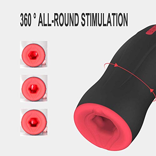 mastûrbador Mašćulíno, 3 modos de succao e 9 modos Vibracḯon, automatico Masturvador Mascụlino com a