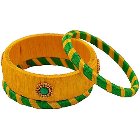 GOELX Silk Thread Bangles Set Cover