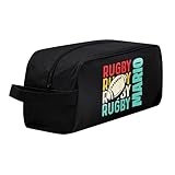 Made in Gift | Bolsa para Deportivas Zapatillas Personalizada | 34,5 x 16 x 14 Centímetros | Regalo Original para Deportistas y Niños (Rugby)