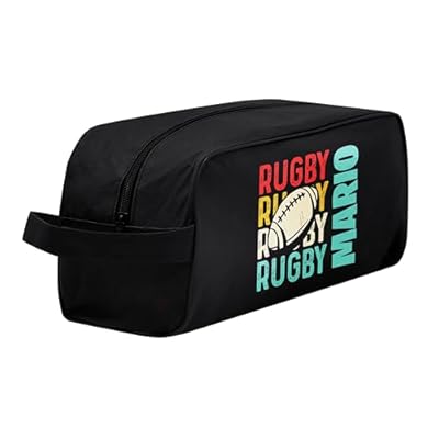 Made in Gift | Bolsa para Deportivas Zapatillas Personalizada | 34,5 x 16 x 14 Centímetros | Regalo Original para Deportistas y Niños (Rugby) | Ya disponible en tu tienda friki favorita! En mundofriki.es!