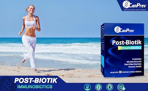 CanPrev - Post-Biotik Immunobiotics, 30 v-caps - Postbiotic for Gut Health Supplement - Digestive Support, Immune Support and Enzymes for Digestion Supplement - Gut Microbiome Lactobacillus Plantarum - Image 3