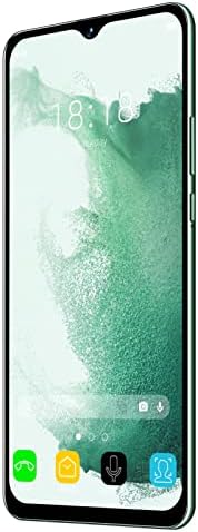 Smart Phone, Unlocked Smartphone Facial Recognition for Photography (Green)