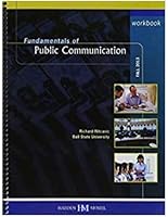 Fundamentals of Public Communication 2013-2014 (Ball State University) 0738061840 Book Cover