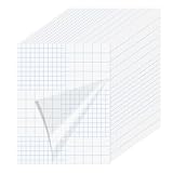 36 Sheets Transparent Laminate Sheets 8.5x11 inch Self Adhesive Laminating Sheets 100% Clear Waterproof Vinyl Laminator Sheets Overlay Lamination Sticker Film for Sticker Pape, Photo