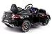 Moderno Kids Mercedes C63S 12V Power Children Ride-On Car with R/C Parental Remote + EVA Foam Rubber Wheels + Leather Seat + MP3 USB Music Player + LED Lights (Black)