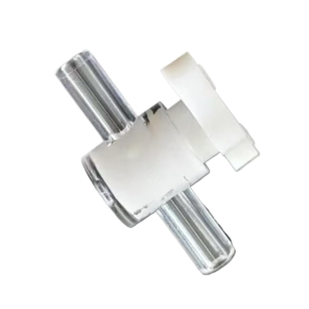 Válvulas llave paso 2 vías transparentes macho/hembra para laboratorios