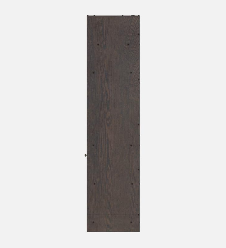 Image of Burgh Bar Unit for Home | Engineered Wood Bar Cabinet | Dark Wenge Finish | Elegant Storage Design | Sturdy & Space-Saving | Easy Knock-Down Assembly
