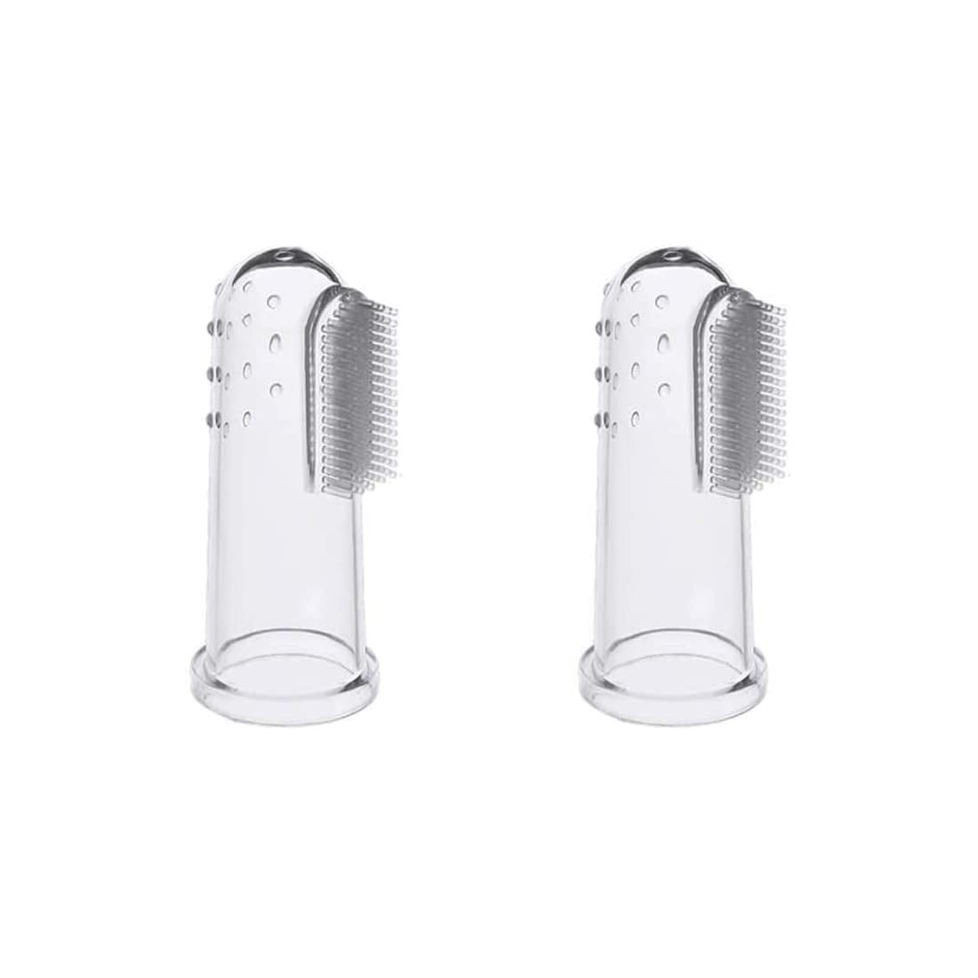 Spazzolino da denti per bambini Spazzolino da denti in silicone Kit per la cura del bambino Spazzolino per l'igiene orale 0-24 mesi Scatola di immagazzinaggio del nastro per la cura orale del bambino