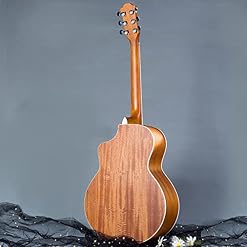 MEIeynt Ensemble de démarrage pour Guitare Acoustique pour débutant de 41 po avec étui, Sangle, capodastre, Cordes… - Les Beatles, Paul McCartney, John Lennon, RIngo Starr, George Harrison MEIeynt Ensemble de démarrage pour Guitare Acoustique pour débutant de 41 po avec étui, Sangle, capodastre, Cordes… – Image 2