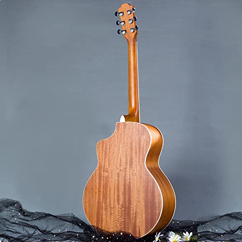 MEIeynt Ensemble de démarrage pour Guitare Acoustique pour débutant de 41 po avec étui, Sangle, capodastre, Cordes… - Les Beatles, Paul McCartney, John Lennon, RIngo Starr, George Harrison MEIeynt Ensemble de démarrage pour Guitare Acoustique pour débutant de 41 po avec étui, Sangle, capodastre, Cordes… – Image 3