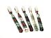5-PACK Christmas Designer Toothbrush Alan Stuart of New York FUN NEW