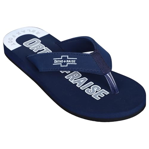 Image of Extra Soft Orthopaedic Comfort Slippers for Men | Anti-Skid, Arch Support, Doctor Recommended Flip Flops | Relax Footwear for Heel & Ankle Pain Relief