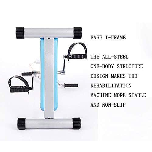 Image of Electric Pedal Portable Under Desk Bike Pedal Exerciser Mini Exercise Bikes with Adjustable Resistance Rehabilitation Exercise for Arm Leg Exercise Office Workout, Without Bracket