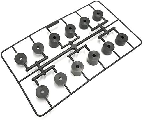 4mm (M4) Rubber Spacers Standoff Washers (12 Pack) 4 x 15mm, 4 x 10mm, 4 x 5mm
