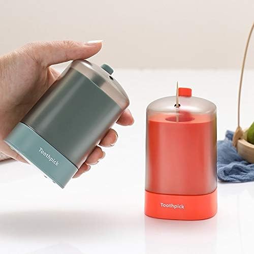 Automatic Toothpick Holder Table Toothpick Container Household Table Toothpick Storage Box Toothpick Dispenser(C)