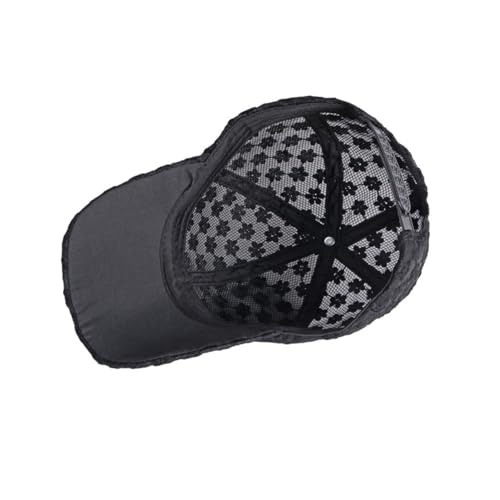 Casquette de baseball broderie fleurs délicates chapeau été chic