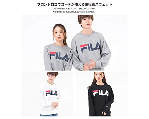 [フィラ] FILA フィラ Lady's デカロゴプリントトレーナー F