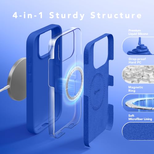 Coque silicone iPhone 16 Pro Max compatible MagSafe pour vos sorties - 5