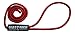 Boat Lines & Dock Ties LLC Boat Dock Fender Line - Premium Double Braided Nylon Rope, Made in USA (Red - 2 Pack, 6)