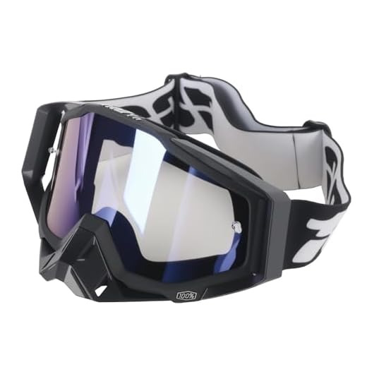 Dwitkul Occhiali Motocross Maschera Motocross Mascherina Motocros Occhiali da Moto Antipolvere Maschera MTB Enduro per Moto, ATV, Casco Compatibile