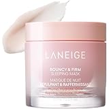 ラネージュ バウンシースリーピングマスク 60mL ハリ 毛穴 弾力 リフトアップクリーム うるおい コラーゲン ナイトケア 敏感肌 韓国 スキンケア