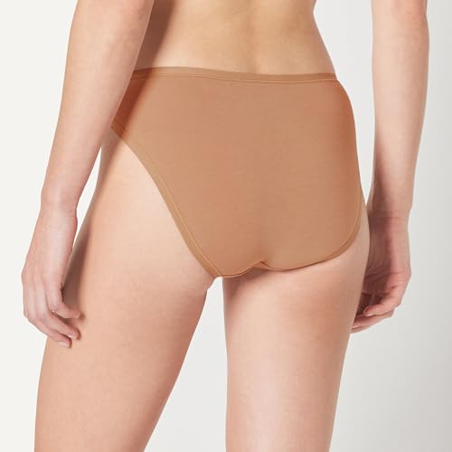 Image of Amazon Essentials Women's Cotton Stretch High-Cut Bikini Panty