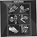 Eioflia Cleat Covers Speed-Sl Cleat Cover Bike Cleats Protective Cover Riding Shoes Part Accessories Black 1 Pair,Bike Accessory
