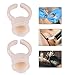 Pigment Ring, 3 Types 100pcs Silicone Semi-permanent Ink Ring Cup for Pigment Holder Microblading Pigment Glue Rings Ink Holder For Semi Permanent Makeup(M)