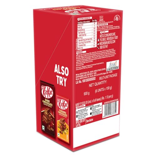 Image of Nestle KitKat Delights Rich, 900 g, Pack of 12.