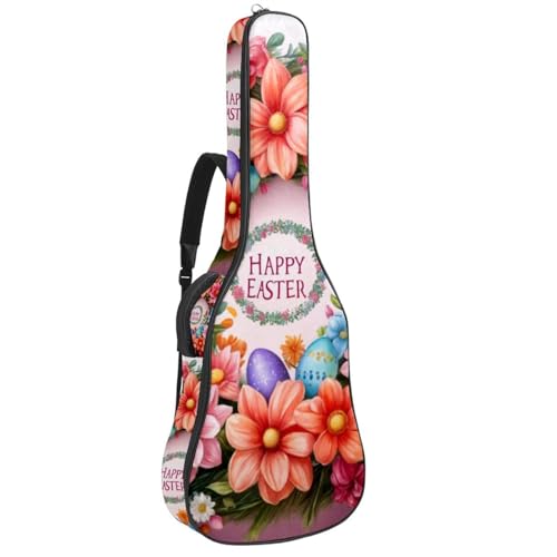 Sac guitare acoustique 101,6 cm étui universel étanche avec poches de rangement