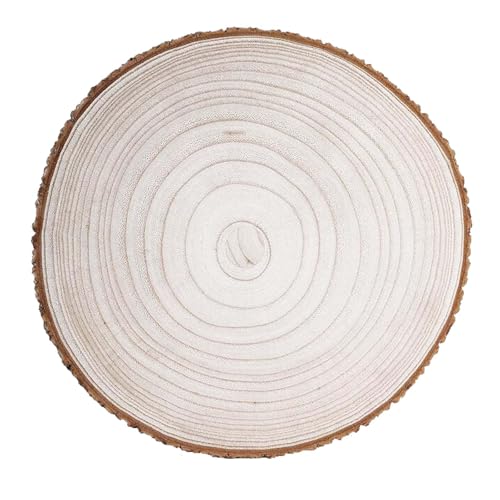 DAHI 30-~34cm Holzscheiben Baumscheiben 1stk Rund zum Basteln...