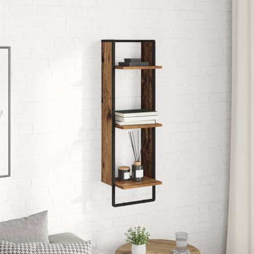 Estantería de pared flotante con gran capacidad de almacenamiento y diseño moderno 5