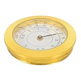 Holibanna Box Temperaturmesser Hochpräzises Thermometer für Gitarrenkoffer Schränke und Weitere Anwendungen Zeigerdesign für Einfache Handhabung und Exakte Messwerte