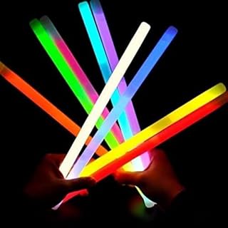 25 Palos Glow Sticks 30 cm Luminosos Fluorescentes Fiesta Concierto Boda (Azul)