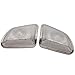 Luejnbogty Car Aluminum Alloy Speaker Tweeters Cover Trim Accessories for - GLS Class W167 X167 2020, silver, 468306