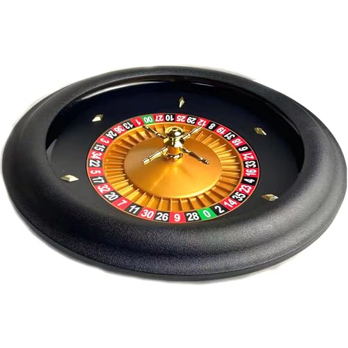 Set di gioco professionale: il nostro set include una ruota della roulette con layout ABS zero e 2 palline della roulette, rendendolo un set di gioco professionale completo; che si tratti di una festa di gioco in famiglia o di un uso professionale in un casinò, i nostri set di ruote della roulette hanno tutto ciò di cui hai bisogno e offrono un'entusiasmante sensazione di casinò.