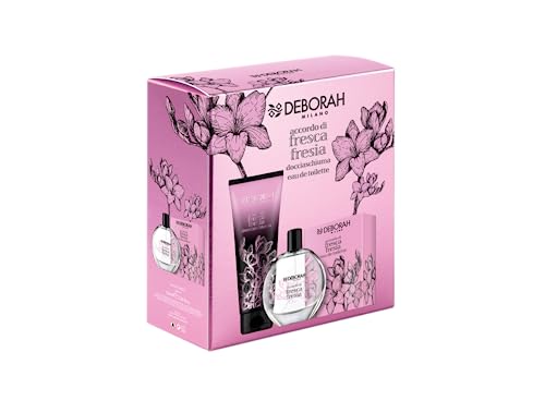 Deborah Milano Accordo di Fresia - Set de regalo para mujer, incluye colonia de 100 ml y gel de ducha de 250 ml