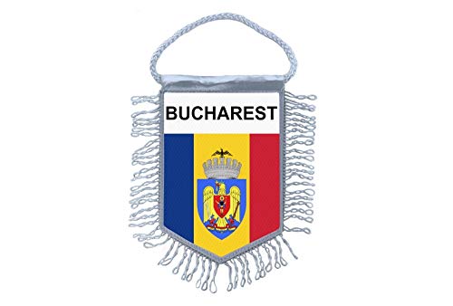 Mini Drapeau Fanion Provence Pour Voiture - 15x10 Cm - Décoration Souvenir Double Face En Polyester - Akachafactory