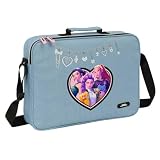 Safta | Cartera Extraescolares K-Pop Demon Hunters Huntr/X, Medidas 38x6x28 cm