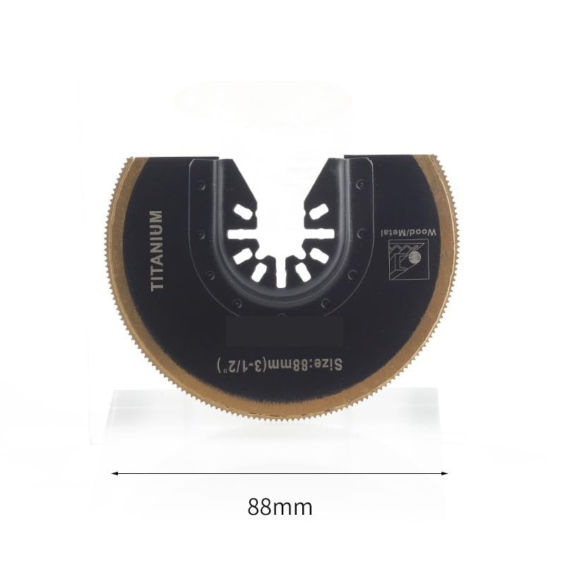 Set 10 Lame per Sega Oscillante, Accessori Multifunzione a Cambio Rapido per Taglio Legno Metallo Plastica