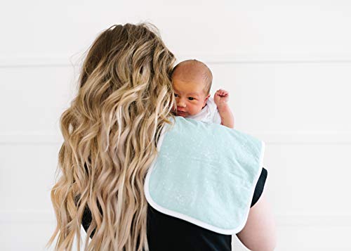 Copper Pearl Baby Burp Cloth Large 21''X10'' Size Premium Absorbent Triple Layer 3-Pack Gift Set “Nautical #TOP3