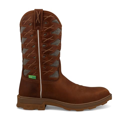 Image of Twisted X Men's 11 inch Pull On Nano Composite Toe UltraLite X Western Work Boot
