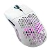 Produktbild Glorious Gaming Model O- (Minus) Wireless Gaming Mouse  Superleichte 65 g, Wabendesign, RGB-Beleuchtung, beidhändig, verzögerungsfreier 2,4-GHz-Funk, bis zu 71 Stunden Akku  Mattweiß