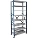 H-Post Heavy-Duty Open Shelving - 8 Shelves - Starter - 36"W x 18"D x 87"H