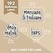 Talented Kitchen Bathroom Labels for Containers - Transparent Vinyl, Black Script, 192 Stickers - Labels for Jars & Makeup Storage Tags - Preprinted Waterproof Tags for Bathroom & Makeup Organization