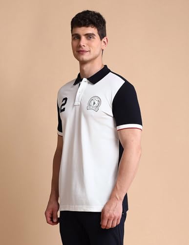 Image of U.s.Polo Association Men's Slim fit Iconic Number Polo Shirt