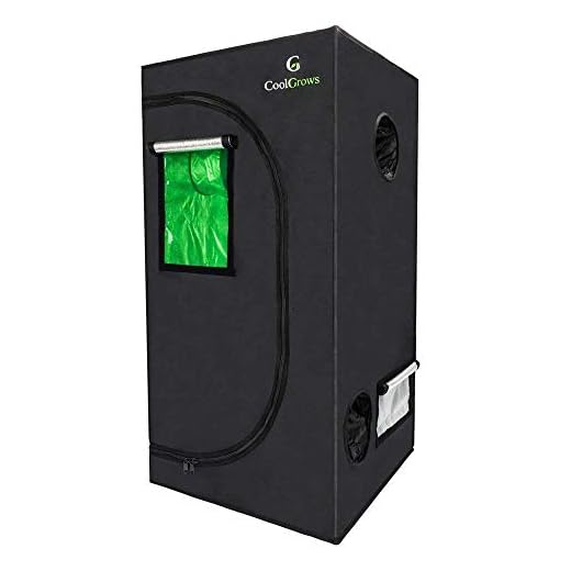 CoolGrows 2x2x4 Feet Small Indoor Mylar Hydroponics Grow Tent (24"x 24"x 48")