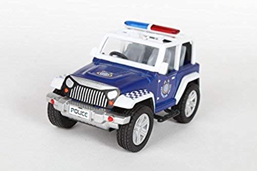 Image of Centy Toys Plastic Pull Back Car and Ranger Police Jeep, Multicolor, Kid