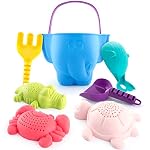 hahaland – hahaland Sandspielzeug Set Kinder Kleinkinder, 7 Stück